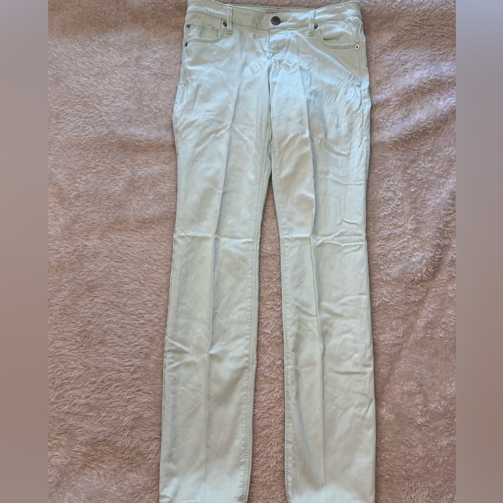 Women’s Express Mint Green Skinny Leggings